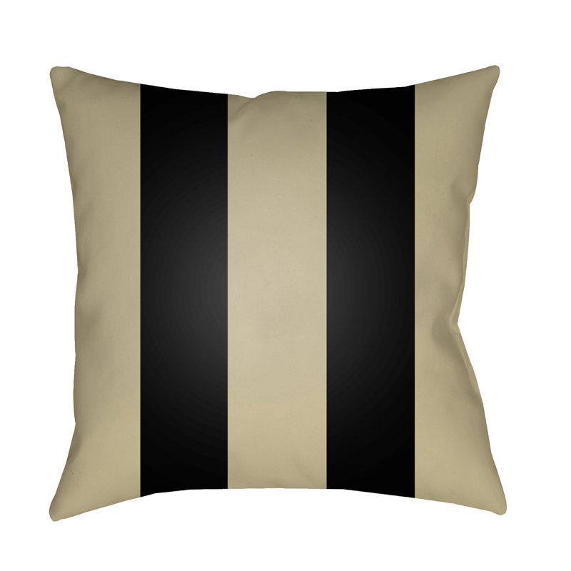 Coussin intérieur / extérieur Athena, H 20 po x l 20 po, Brun