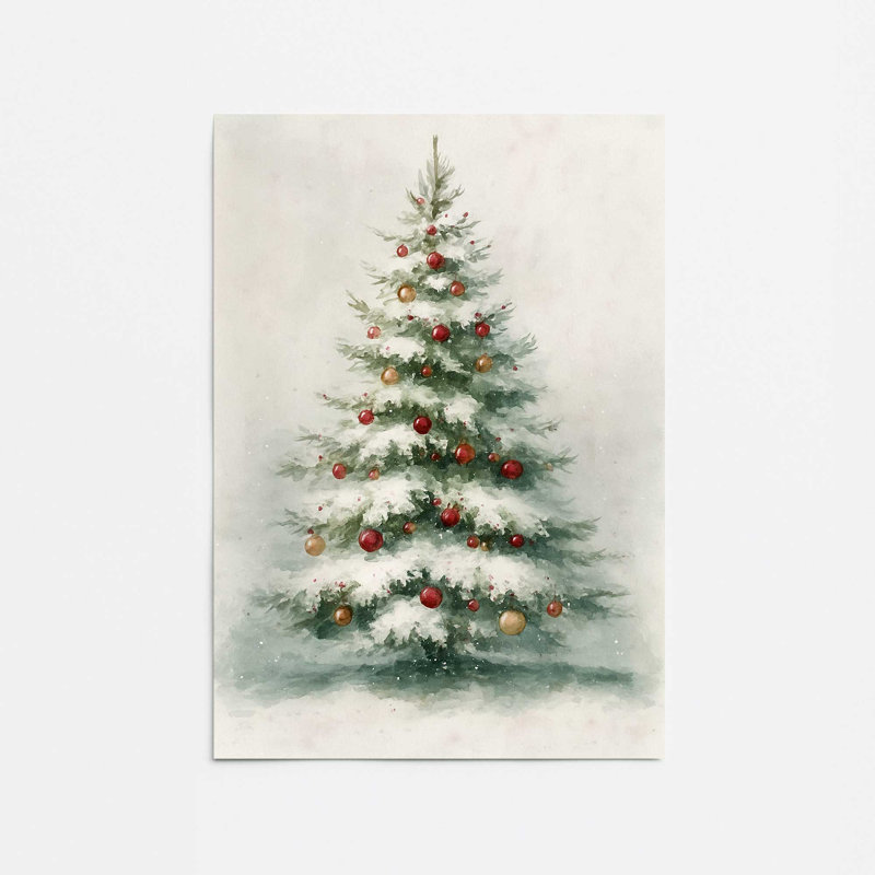 Reproduction d'art Evergreen Glow, 16 po x 20 po, Sans cadre