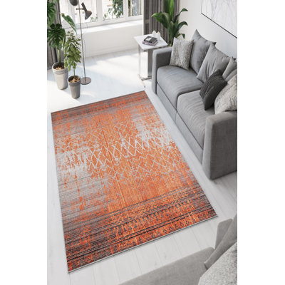 Eco-Friendly Hall Carpet, 100% Polyester, 31.5 x 59.1 inches | Antibacterial & Machine Washable, Non-Slip PVC Dot Underside | 650 g/m², 0.2 inch Pile Height | Digital Printed Design for Modern Interiors