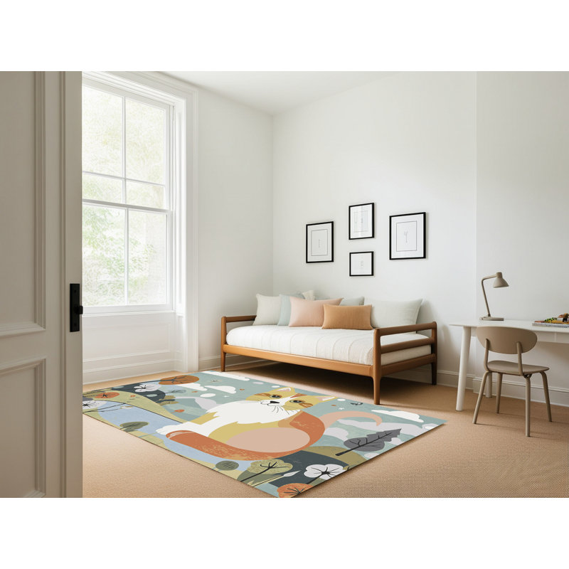 Tapis pour enfants East Urban Home, Rectangulaire 2 pi x 3 pi