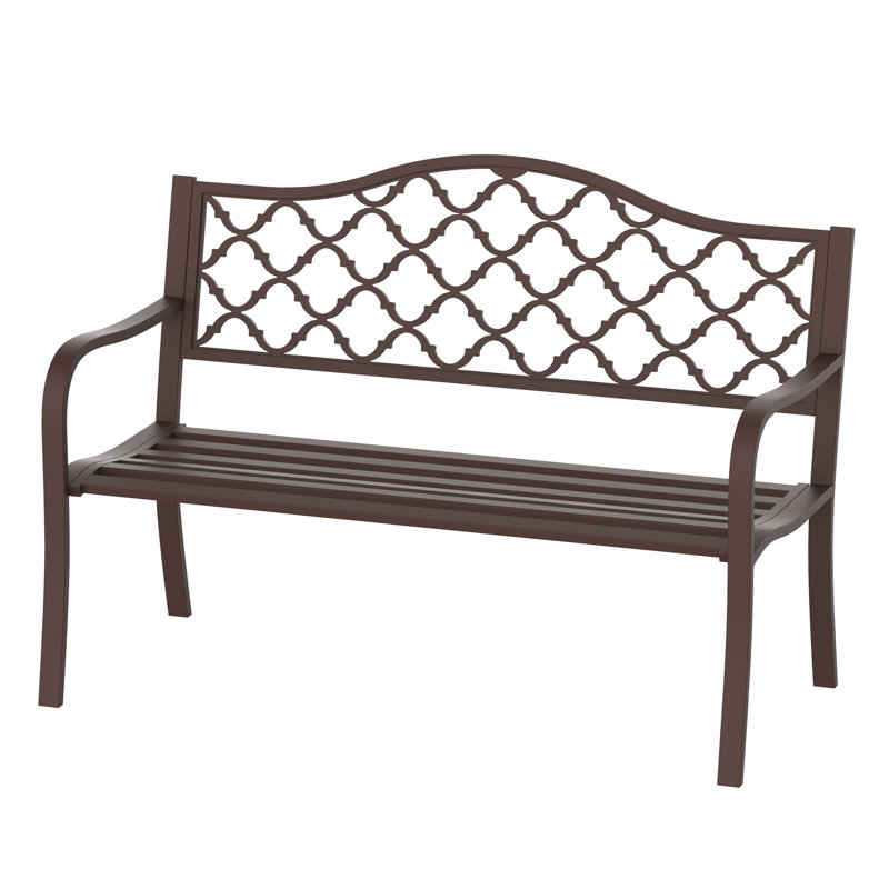 Avenelle Steel Park Bench