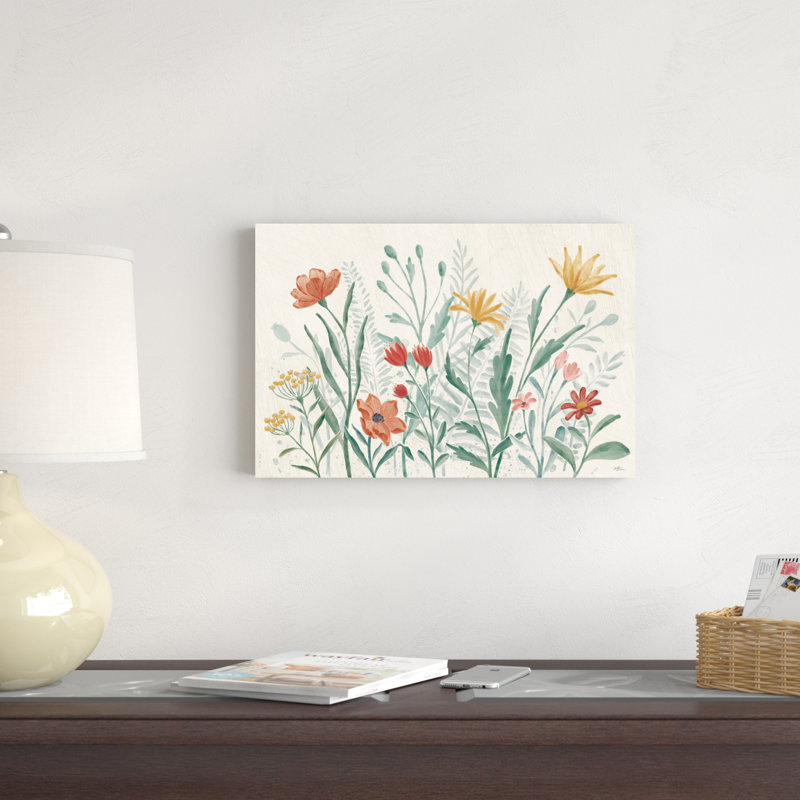 Wildflower Vibes I, H 12 po x l 18 po