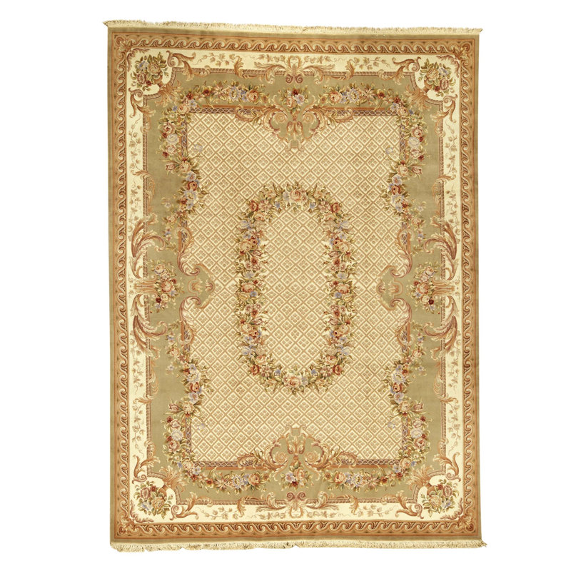 Tapis rectangulaire noué à la main