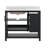 Caniya 36" Single Bathroom Vanity with Sink, Cabinet, Open Storage Shelf, and Storage Drawers-116954949-116954950-96673751