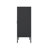 Naomi 32" Metal Accent Cabinet In Black-95726352