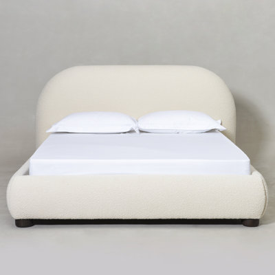 Tesso Velvet Upholstered Bed