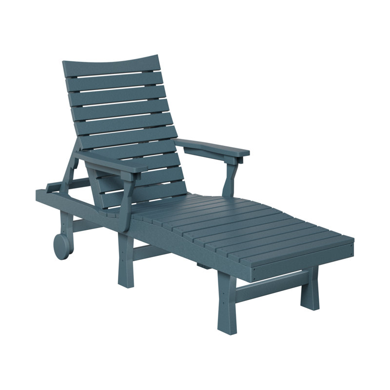 Berlin Gardens Bristol Chaise Lounge, Slate