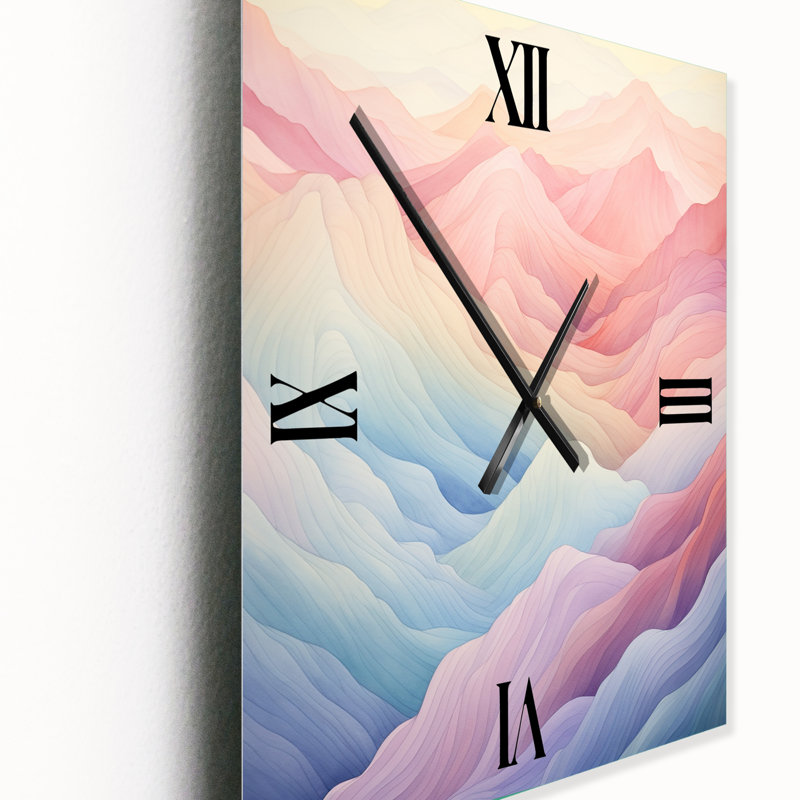 Horloge murale Cesia, Moyen