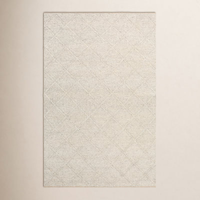 White Flatweave Oriental Rug