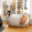 Fauteuil à billes en mousse surdimensionné Big Joe-98338290-100759950