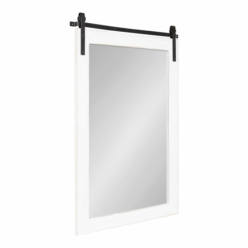 Miroir Dayanah, Blanc bord de mer, 26,75 po x 37,5 po
