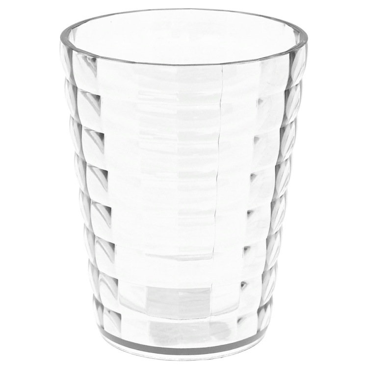 Becerra Toothbrush Holder, Transparent