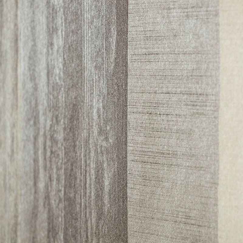 Adyen Poseidon Smooth Metallic Stripe 10m x 53cm Wallpaper Roll, Taupe