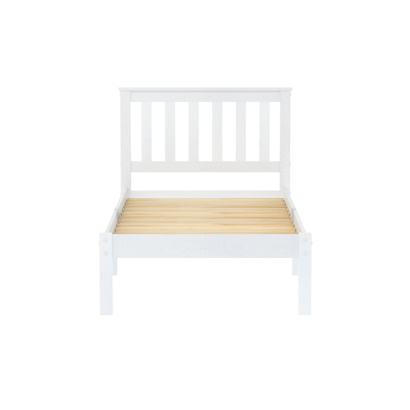 Alam Bed Frame, Single (3'), White
