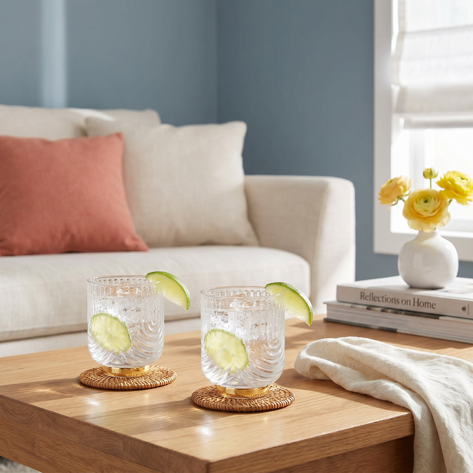 Viski Gatsby Crystal Drinking Glass