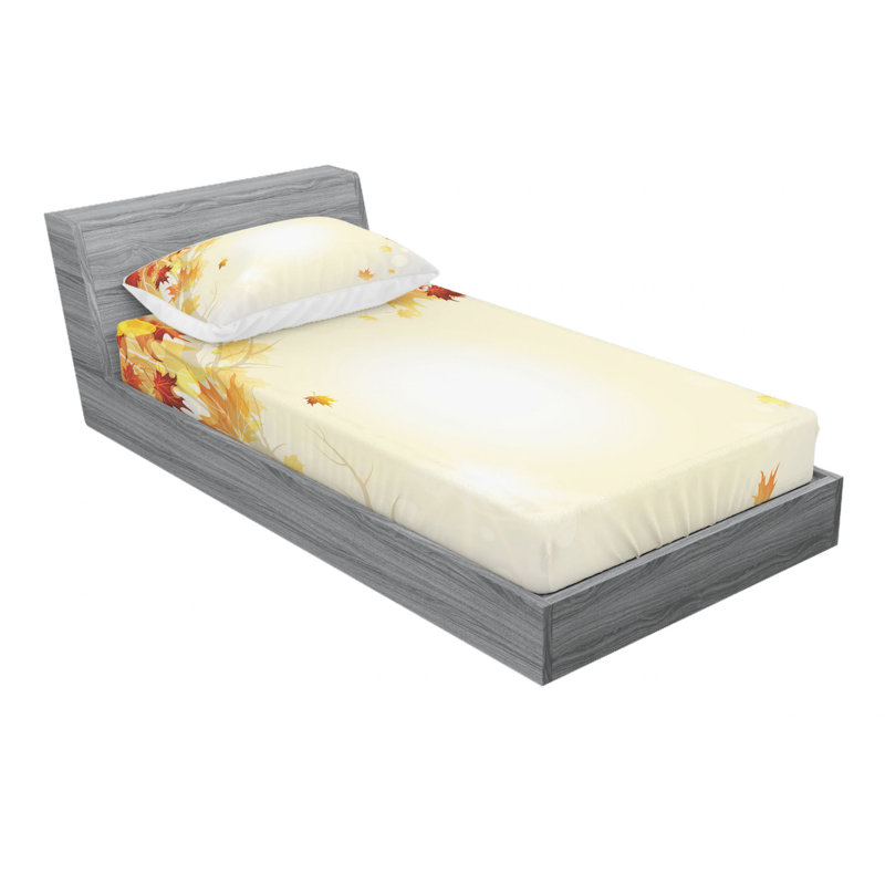Microfiber Sheet Set, Twin XL Sheet Set with Fitted Sheet