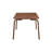 Ginny Walnut Finish Dining Table