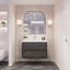 Ensemble de meuble-lavabo simple mural 36 po Wittig-1878334868