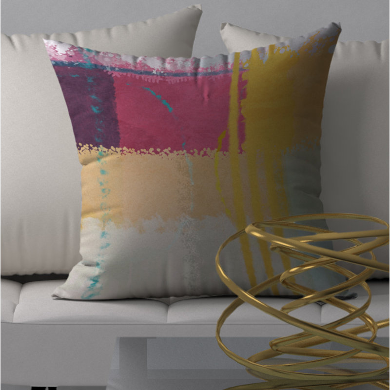 Tiny Reversible Throw Pillow, 24" x 24"
