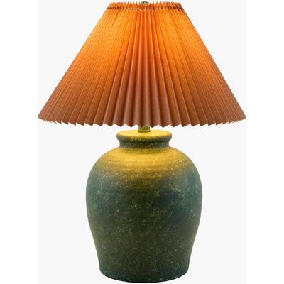 Chemise 22" Ceramic Table Lamp