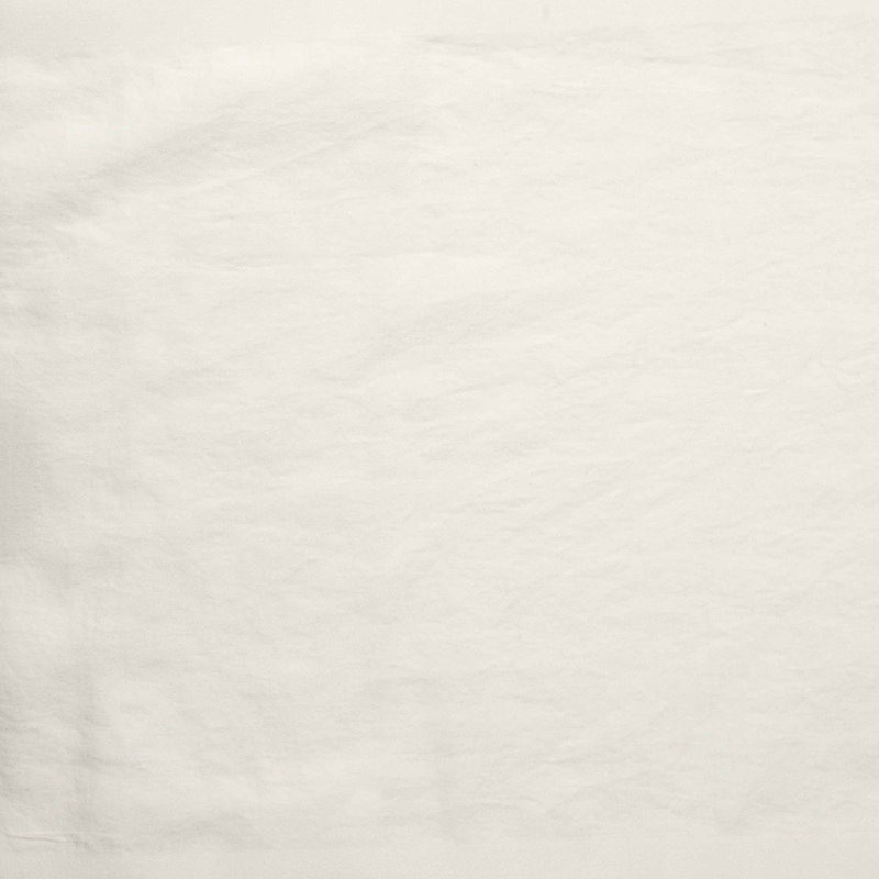 Viola Sateen Flat Sheet, King Flat Sheet, Ivory