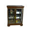 Armoire vitrine à double porte en bois de qualité italienne fine Scotto