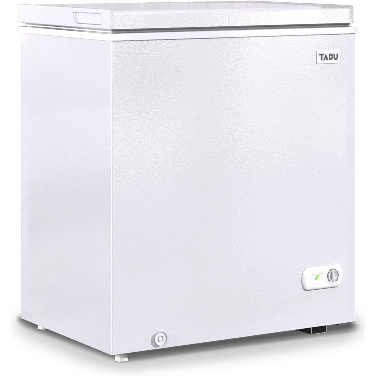 TABU 5 Cubic Feet Chest Freezer with Adjustable Temperature Controls &  Reviews