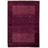 Hand-Knotted High-Quality Plum Area Rug