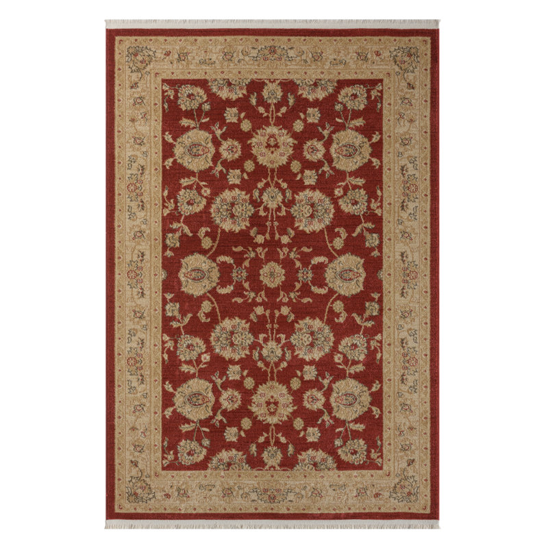 Maryska wine red Rug, Rectangular 140 x 200cm