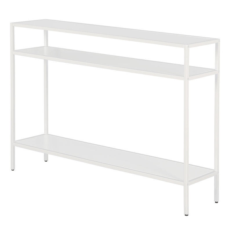 106.7cm Console Table, Matte White