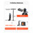 1L Aluminum Mini Scuba Tank Set with Goggles, Manual Pump and Adapter for Snorkeling and Shallow Water Diving up to 16.4 ft