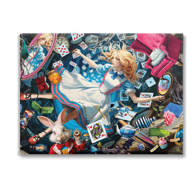 "Storybook Tale Collage" par Michael David Ward sur toile