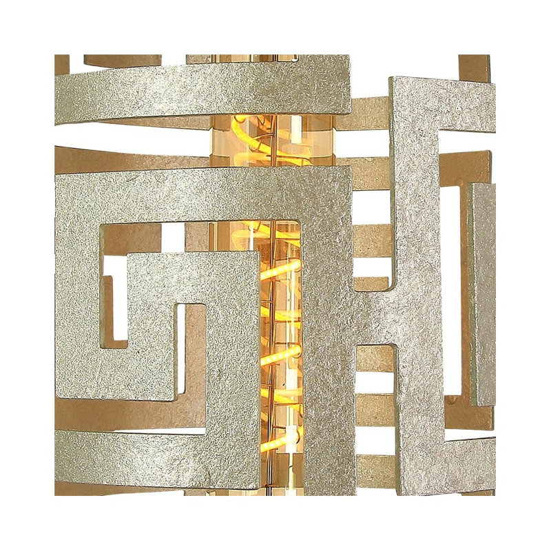 Greek 1 - Light Lantern Cylinder Pendant, Oyster White