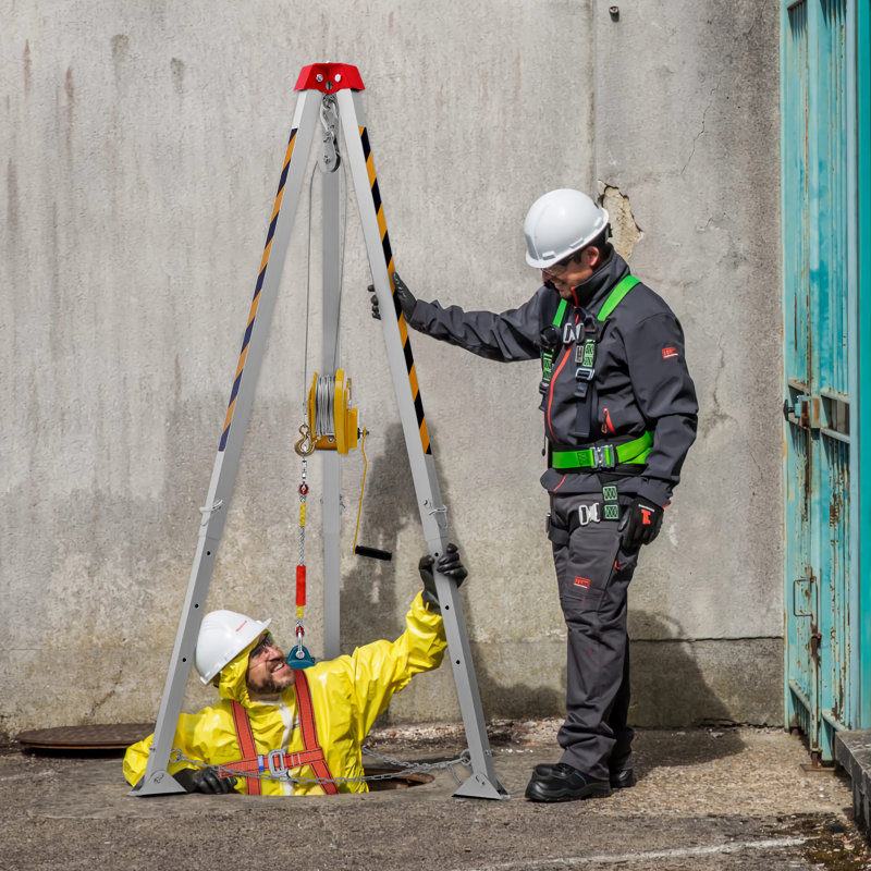 Ensemble de trépied pour espace confiné