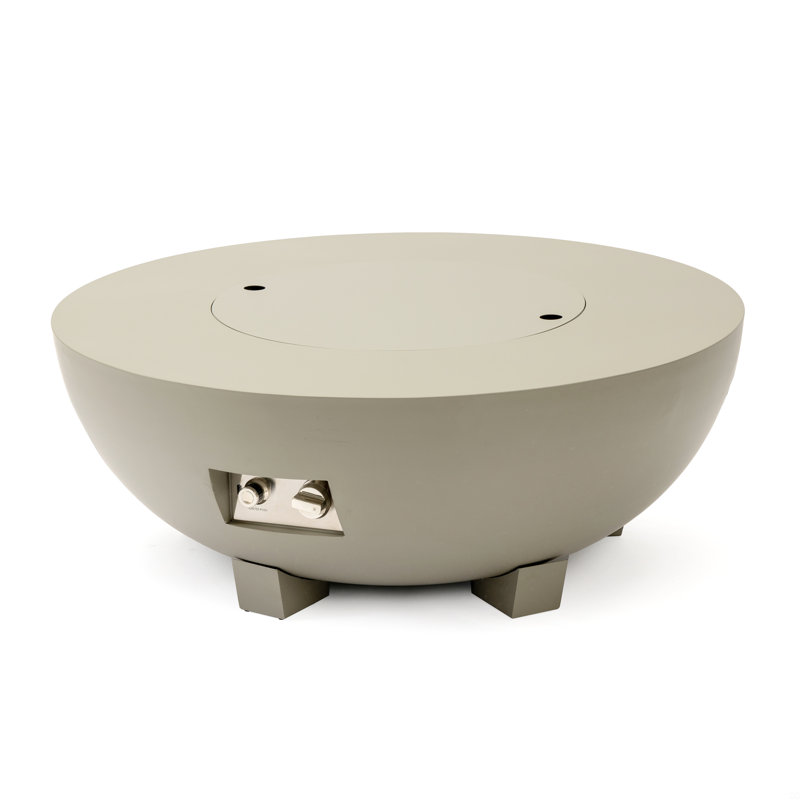 36_Inch Round Iron Fire Pit Table