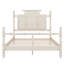 Ensemble de chambre à coucher 3 pièces, lit plateforme à baldaquin avec 2 tables de chevet à trois tiroirs, ensemble de chambre à coucher en bois de style rétro-1806991728-1806991734