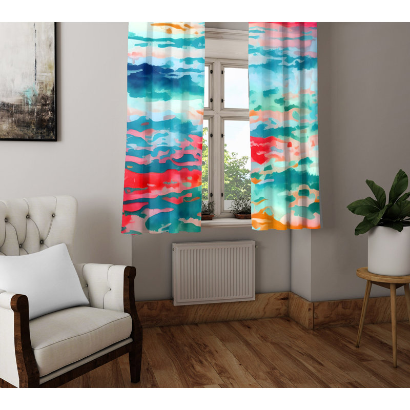 Rideau en polyester Dantay, L 20 po x L 52 po