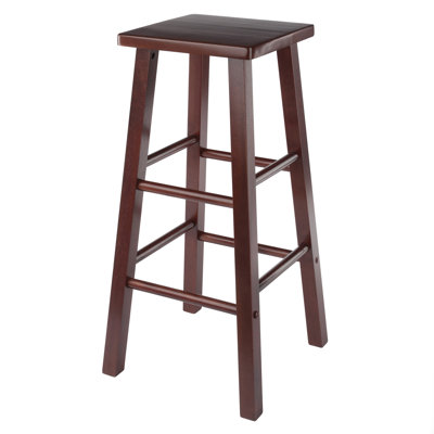 Reza Counter Stool with Solid Wood Frame