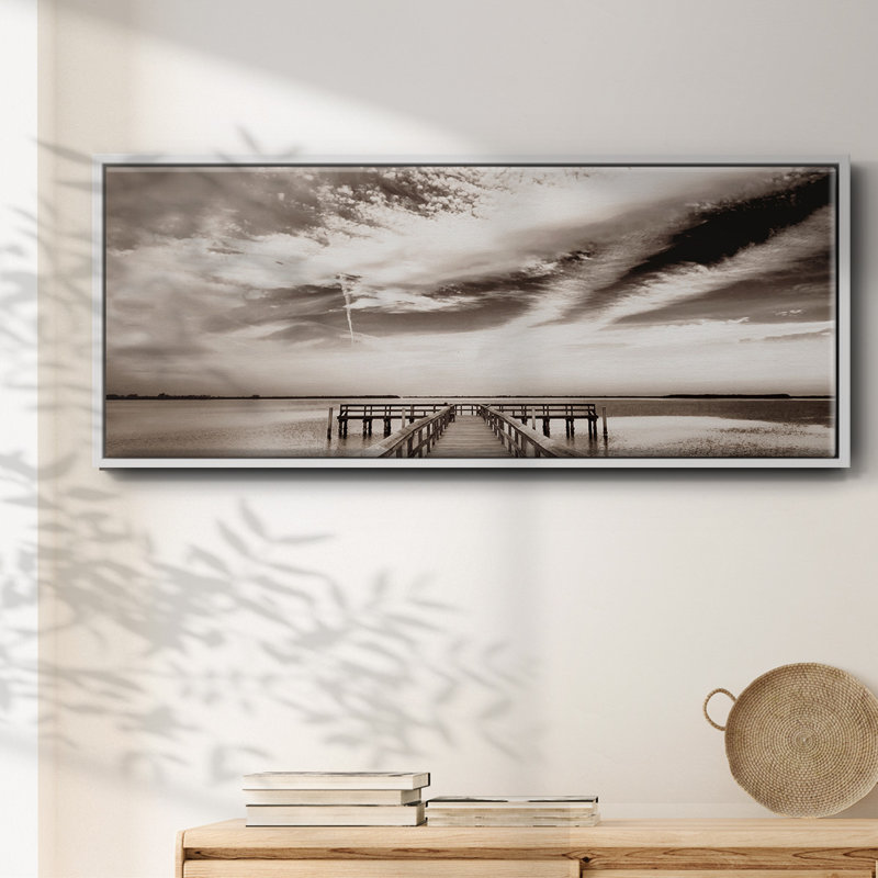 Terra Ceia Dawn - toile encadrée, H 20 po x l 50 po