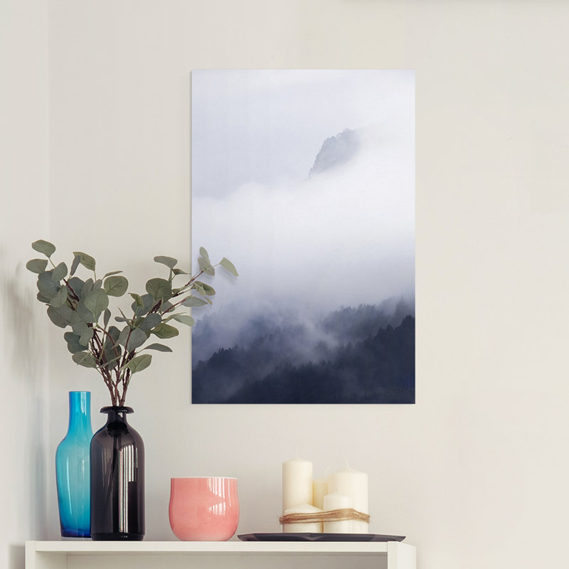 Au-dessus des nuages - impression sur toile seulement - non encadrée