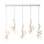 Mika 10 - Light Kitchen Island Linear Pendant