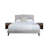 Upholstered Bed With 2 Nightstands-112030829