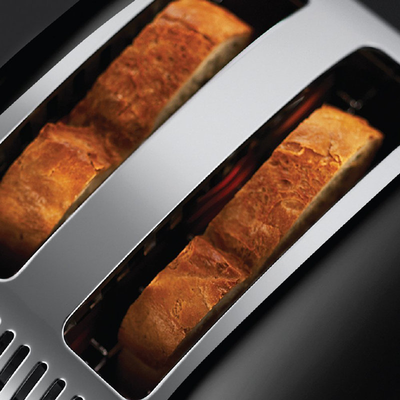 2-Slice Colours Plus Toaster, Black