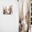 Duda cubism beige Synergy - Rideau abstrait - Velours obscurcissant - 1 panneau-285658766