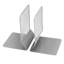 Ybm Home Mesh Metal Bookends  Desk Book Holder  Use for Books, Magazines, Notebooks, Journals  Set of 2 1104vc