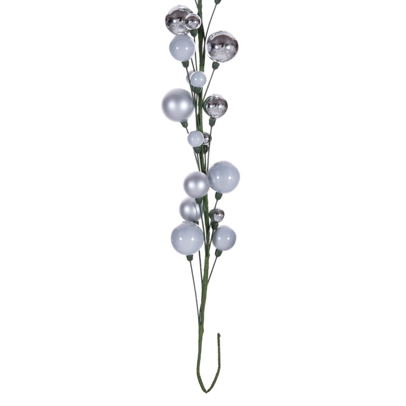 Guirlande Vickerman 6 pi., Argent argent