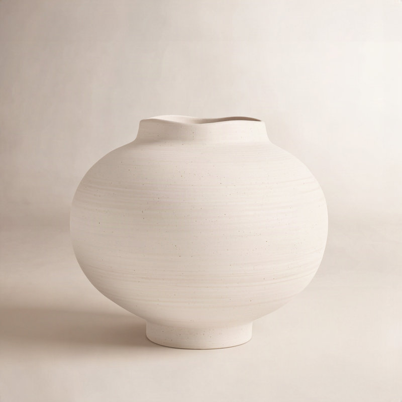 Vase de table en faïence Kyron
