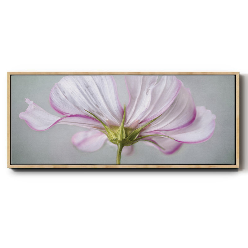 Textured Floral- Framed Canvas