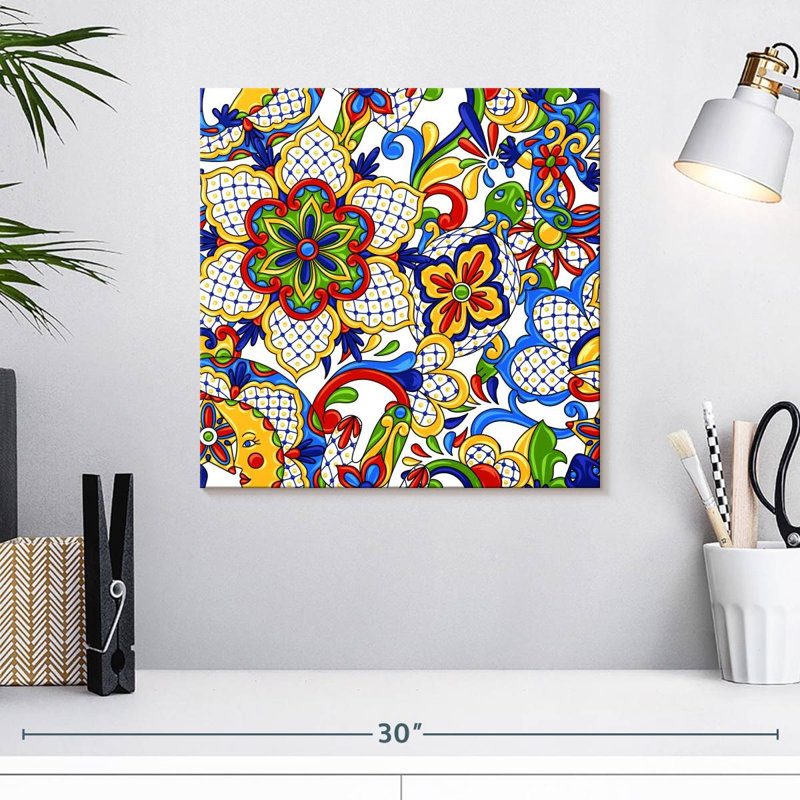 Fleurs de Kerner Talavera audacieuses Kerner, H 16 po x l 16 po