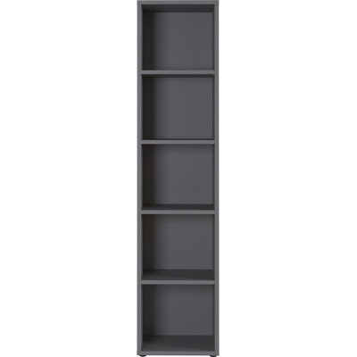 Miabella 197cm H x 45cm W Standard Bookcase